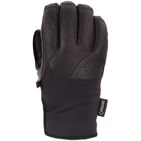 Women's POW Empress GORE-TEX Gloves 2024 in Brown size Medium | Leather/Polyester