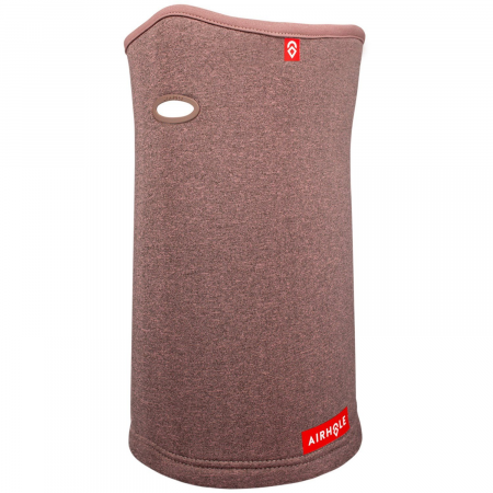 Airhole Airtube Ergo Polar Fleece Neck Warmer 2025 in Black size Small/Medium | Spandex/Polyester