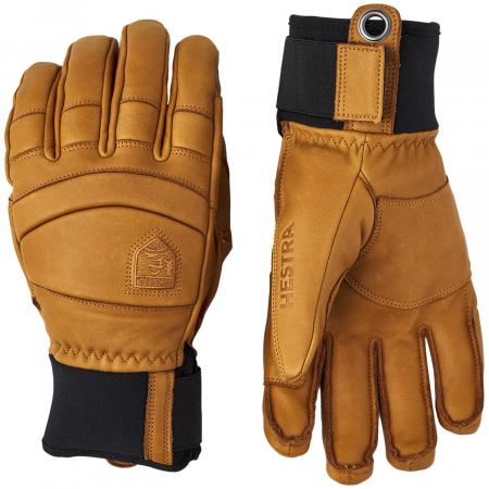 Hestra Fall Line 5-Finger Gloves 2025 in Black size 11 | Leather/Polyester/Neoprene