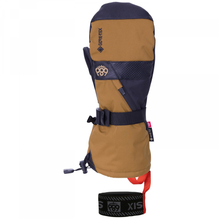 686 GORE-TEX Smarty 3-in-1 Gauntlet Mittens 2025 in Brown size Small | Wool
