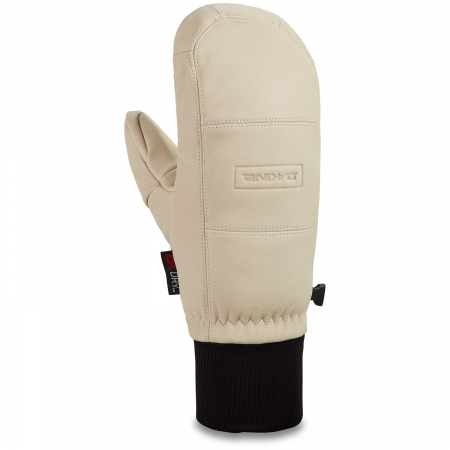 Women's Dakine Lotus Mittens 2024 in Black size Medium | Nylon/Leather/Polyester