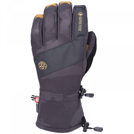 686 GORE-TEX Linear Gloves 2025 in Black size Small | Leather
