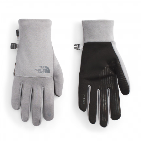 The North Face Etip(TM) Recycled Gloves 2025 in Grey size X-Large | Elastane/Polyester