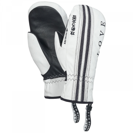 Women's Oyuki MAAD GORE-TEX Mittens 2024 in Purple size Small | Leather