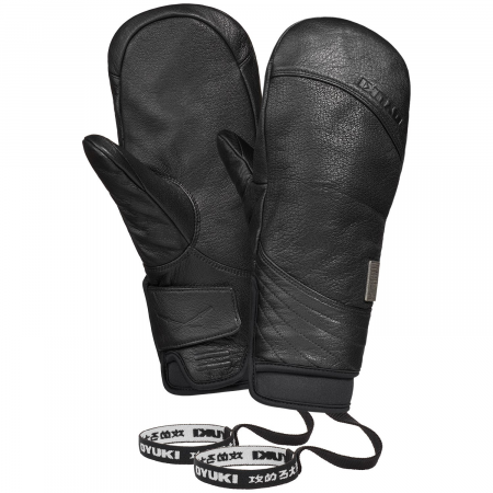 Women's Oyuki Chika GORE-TEX Mittens 2025 in Black size X-Small | Leather