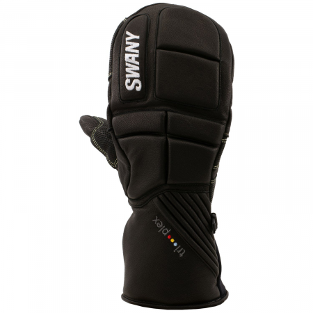 Swany X-Pert Mittens 2024 in White size Large | Leather/Polyester