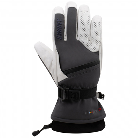 Women's Swany X-Plorer 2.2 Gloves 2025 in Gray size Medium | Polyester