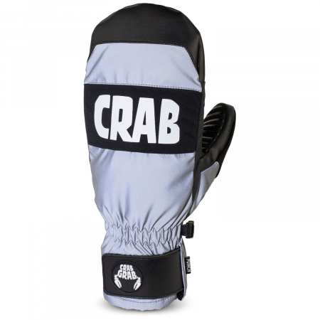 Crab Grab Punch Mittens 2024 in Red size Medium | Polyester