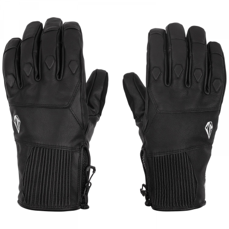 Volcom Service GORE-TEX Gloves 2023 in Gray size Medium | Leather