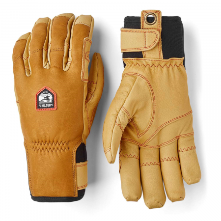 Hestra Ergo Grip Incline Gloves 2025 in Khaki size 11 | Leather/Polyester