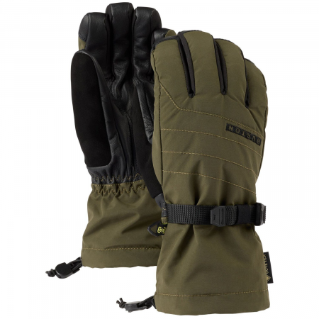 Women's Burton Deluxe GORE-TEX Gloves 2025 in Black size X-Large | Leather