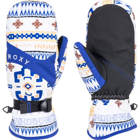 Women's Roxy Jetty Mittens 2024 in Black size Medium | Leather