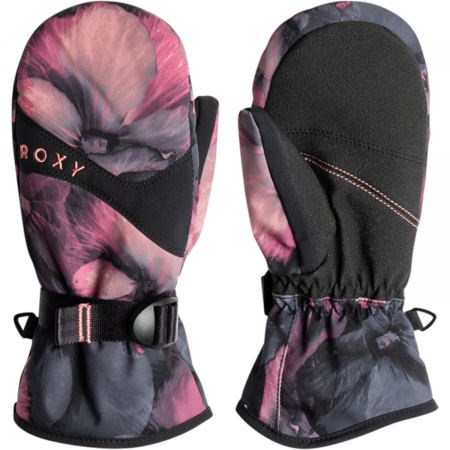 Kid's Roxy Jetty Mittens Girls' 2024 in Black