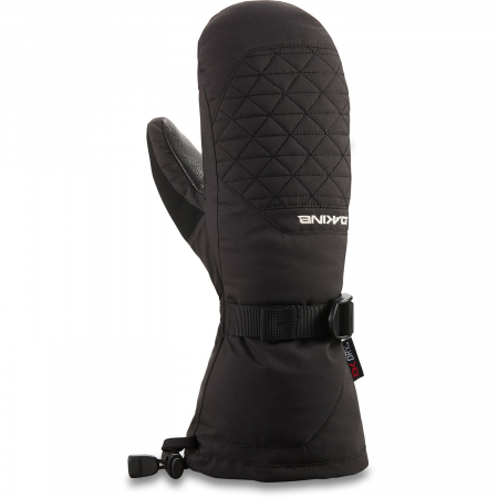 Women's Dakine Leather Camino Mittens 2024 in Black size X-Small | Leather/Suede/Polyester