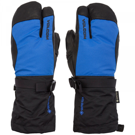 Volcom Provoke GORE-TEX Mittens 2024 in Blue size Medium | Leather