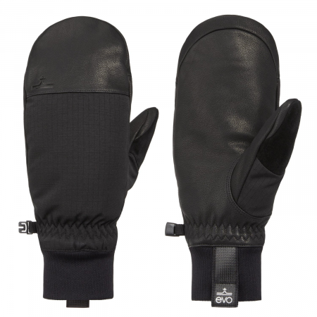 evo Felsen Mittens 2025 in Green size Medium | Leather
