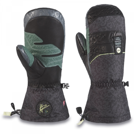 Dakine Team Excursion GORE-TEX Mittens 2024 in Gray size Small | Nylon/Wool/Leather