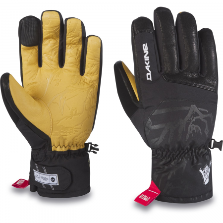 Dakine Team Fillmore GORE-TEX Short Gloves 2024 size Small | Suede/Polyester