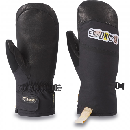Women's Dakine Team Fleetwood GORE-TEX Mittens 2024 in Black size Medium | Suede/Polyester