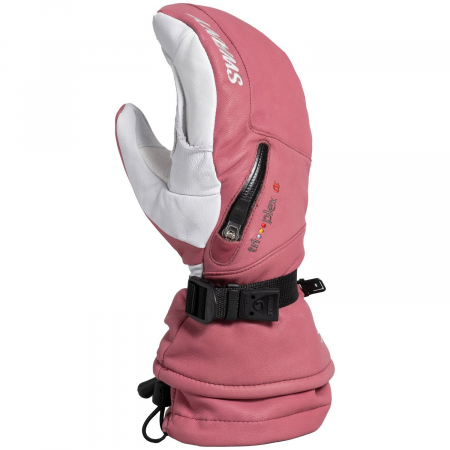 Women's Swany X-Calibur 2.3 Mittens 2025 in Pink size Medium | Leather