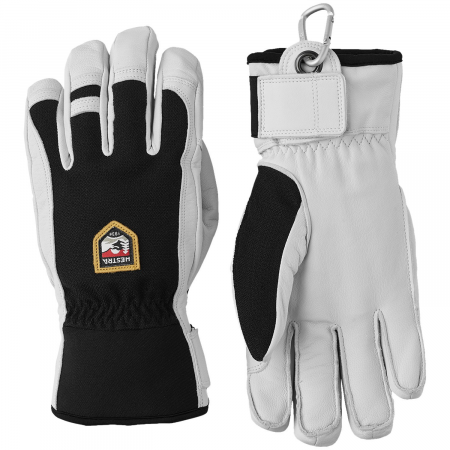 Hestra Army Leather Patrol Gloves 2025 in Green size 10 | Leather/Polyester
