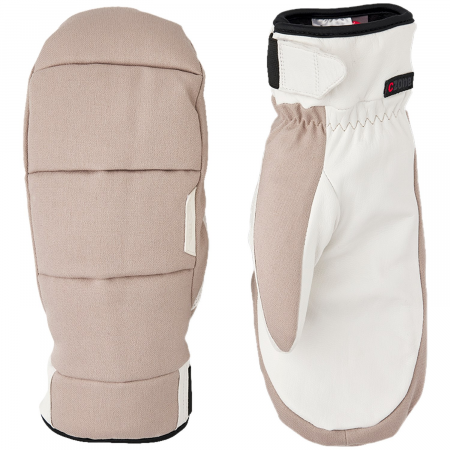 Hestra CZone Frame Mittens 2024 in Green size 8 | Leather/Polyester