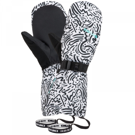 Kid's Oyuki Bonsai GORE-TEX Mittens 2025 in White size 6 | Polyester