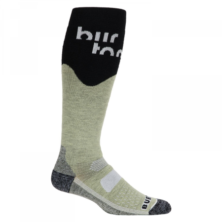 Burton Performance Midweight Socks 2026 in Gold size Medium | Wool