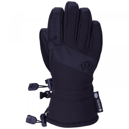 Kid's 686 GORE-TEX Linear Gloves 2026 in Black size Large | Leather