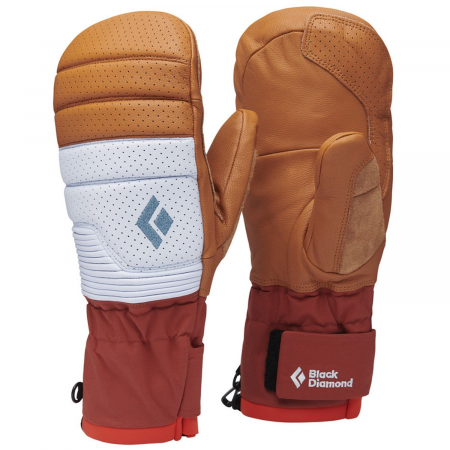 Women's Black Diamond Progression Mittens 2026 size X-Small | Leather/Neoprene