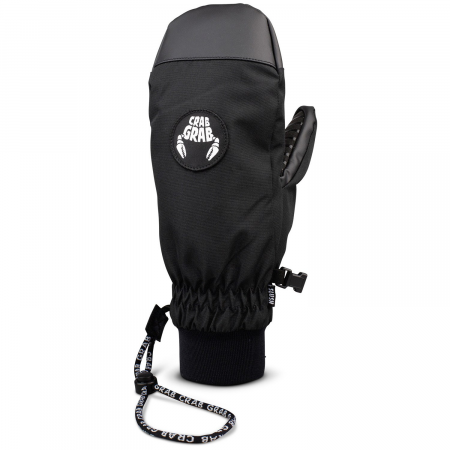 Crab Grab Slush Mittens 2025 in Black size Medium | Nylon
