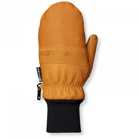 Flylow Oven Mittens 2026 in Yellow size X-Small | Nylon/Leather/Polyester