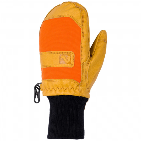 Kid's Flylow Mighty Unicorn Mittens 2025 in Yellow size Medium | Leather/Polyester