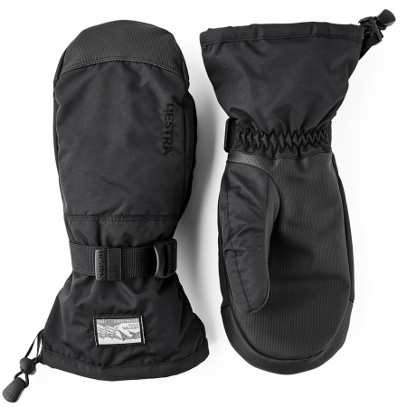 Hestra Gauntlet Sr Mittens 2025 in Black size 6 | Polyester