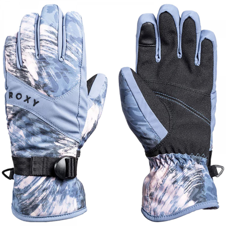 Kid's Roxy Jetty Gloves Girls' 2025 in Blue size Medium | Leather