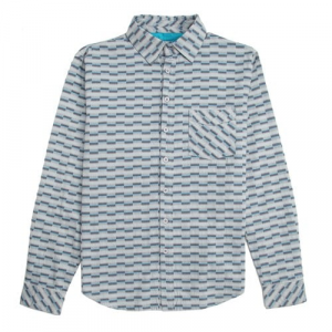 SUPERbrand Boxed Long Sleeve Button Down Shirt