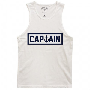 Captain Fin Naval Captain Tank Top