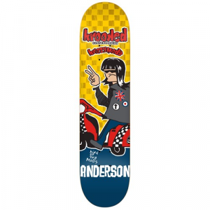 Krooked Anderson Kwadrophenia 806 Skateboard Deck