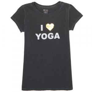 Onzie I Heart Yoga T Shirt Big Girls'