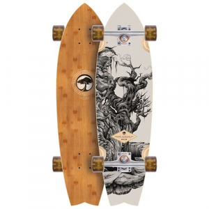 Arbor Sizzler Bamboo Longboard Complete