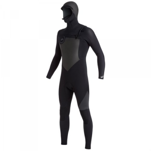 Quiksilver 543 Syncro Chest Zip GBS Hooded Wetsuit