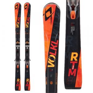 Volkl RTM 81 Skis iPT Wide Ride 120 Bindings 2016