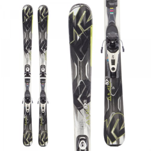 K2 AMP 80XTi Skis Look NX 10 Demo Bindings 2015
