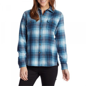 Woolrich Bering Wool Plaid Shirt Womens