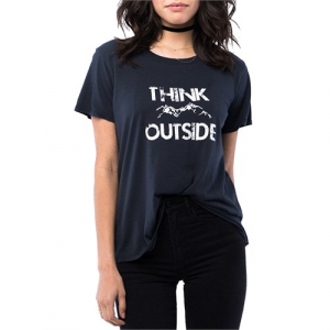 SubUrban Riot Think Outside Loose T Shirt Womens