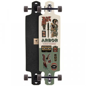 Arbor Drop Cruiser Artist Collection Longboard Complete