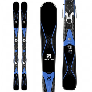 Salomon X Drive 7.5 Skis + E Lithium 10 Bindings Women's 2017