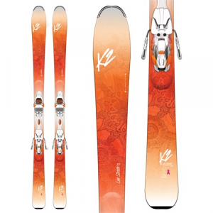 K2 Luv Struck 80 Skis + ER3 10 TCX Light Bindings Women's 2017
