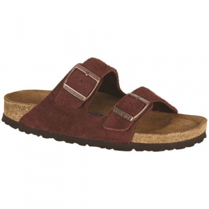 Birkenstock Arizona Soft Footbed Suede Sandals Womens