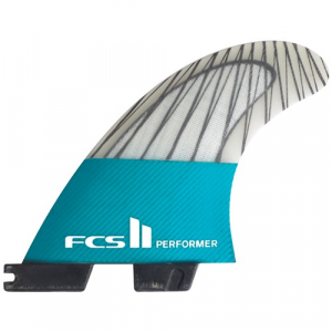 FCS II Performer PC Carbon Large Tri Fin Set